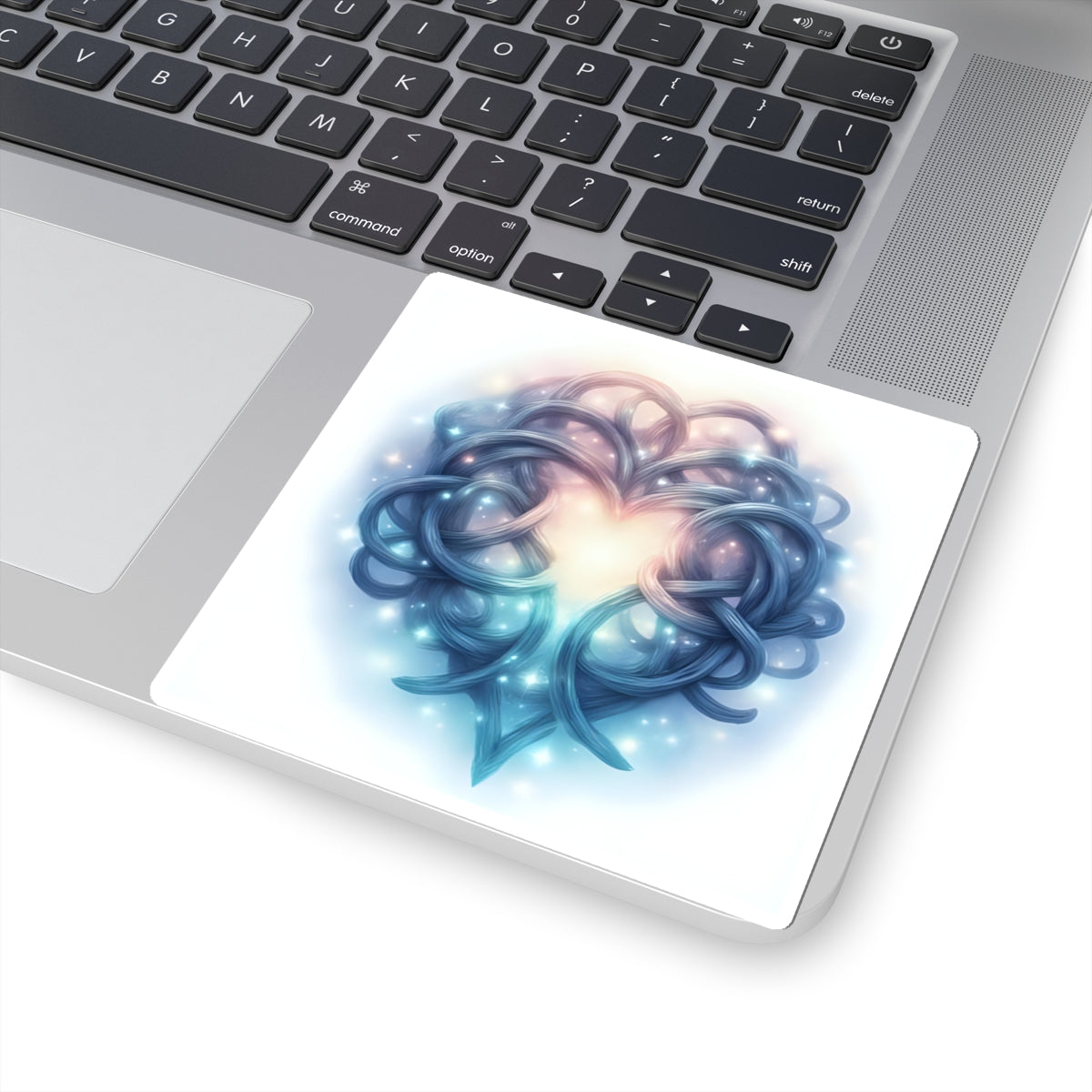 Whimsical Heart Kiss-Cut Stickers for Love Notes, Laptop Decor, Gifts, Scrapbooking, Valentine's Day, Romantic Decor - Celtic Scents