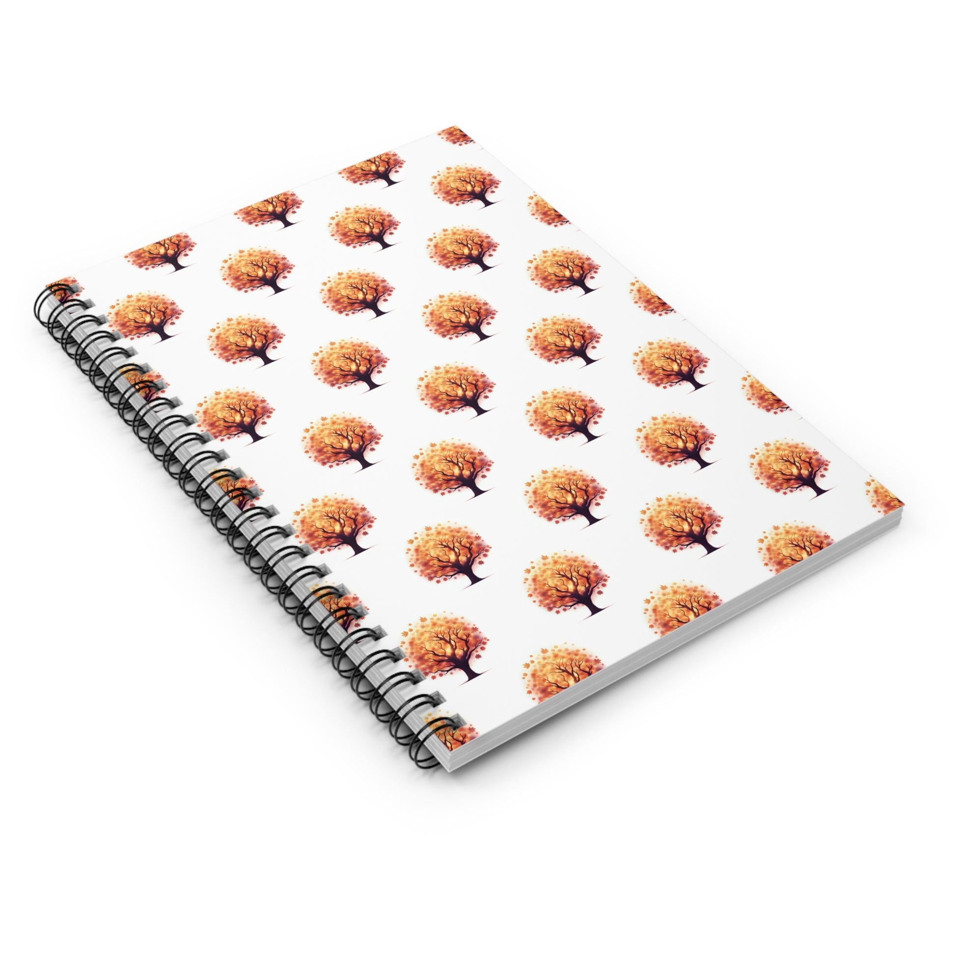 Autumn Tree Spiral Notebook | Fall Stationery, Journaling, Gift for Students, Nature Lovers, Thanksgiving Decor - Celtic Scents
