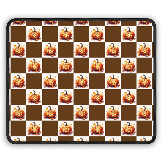 Fall Pumpkin Gaming Mouse Pad, Autumn Decor for Gamers, Halloween Gift, Desk Accessory, Seasonal Mouse Mat, Cozy Gaming Setup