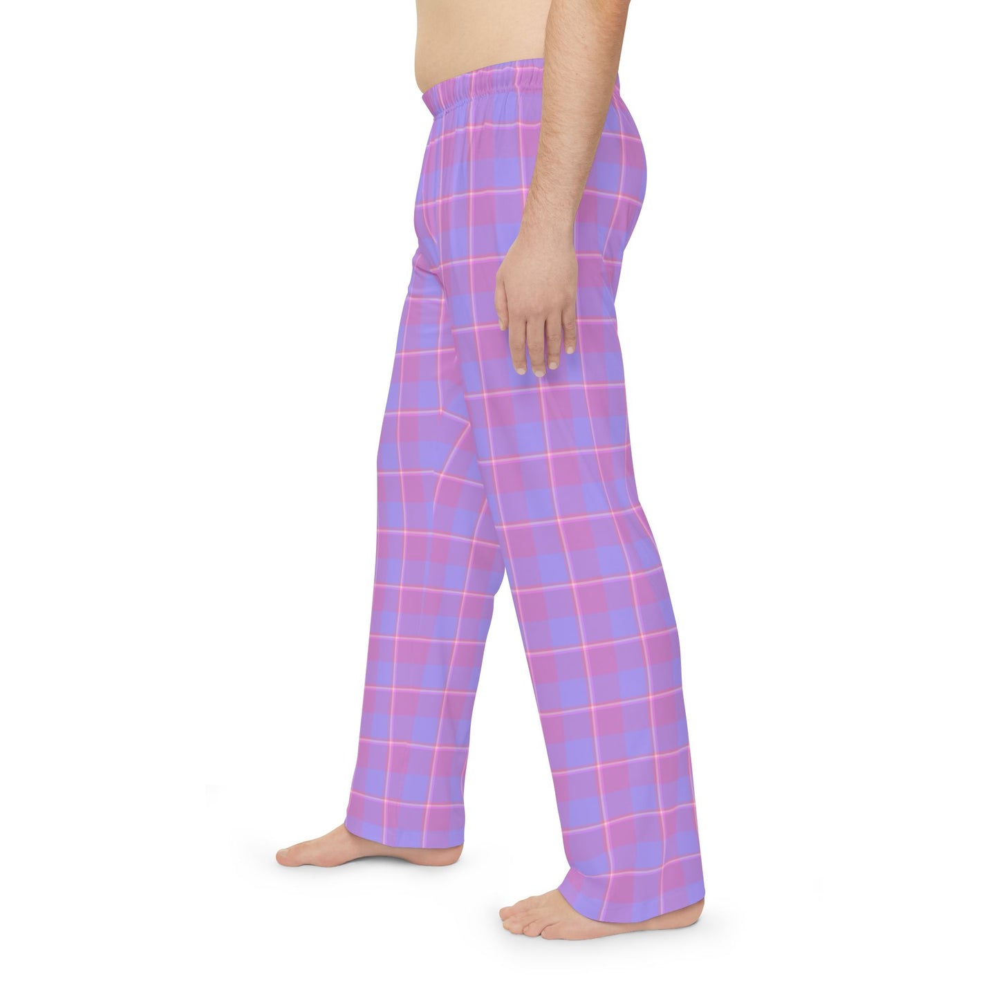 Vibrant Plaid Pajama Pants for Men, Cozy Loungewear, Perfect for Relaxing, Sleepovers, Gift for Him, Casual Style - Celtic Scents