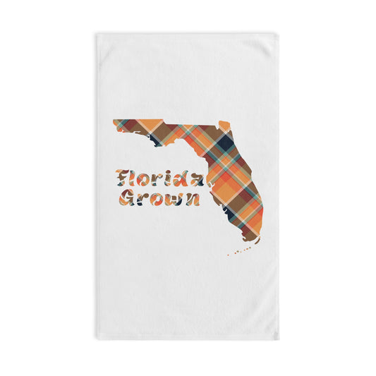 Florida Grown Hand Towel, Kitchen Decor, Florida Gift, Home Essentials, Beach House Towel, Florida Souvenir