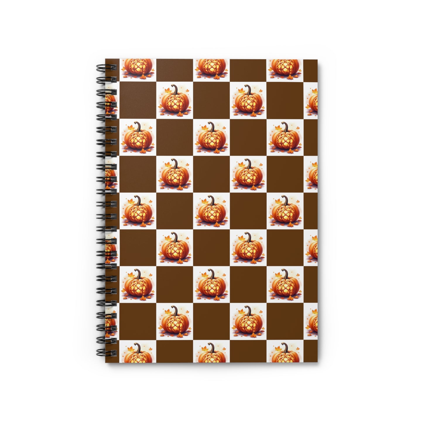 Pumpkin Spice Spiral Notebook - Fall Decor, Journaling, Back to School, Gift for Teachers and Students, Halloween - Celtic Scents