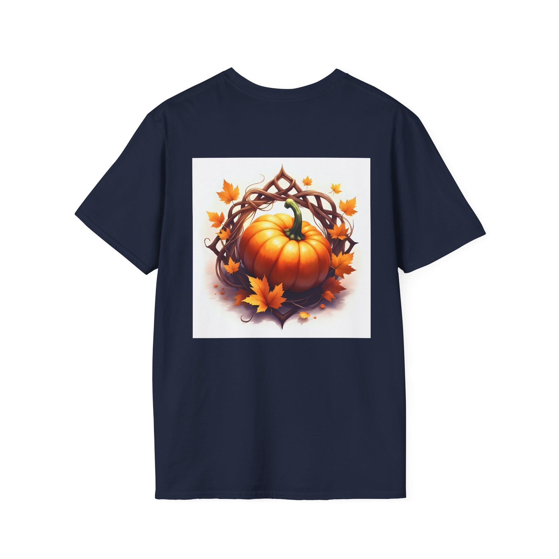 Autumn Pumpkin T-Shirt, Fall Tee, Halloween Shirt, Harvest Apparel, Thanksgiving Gift, Cozy Unisex Top - Celtic Scents