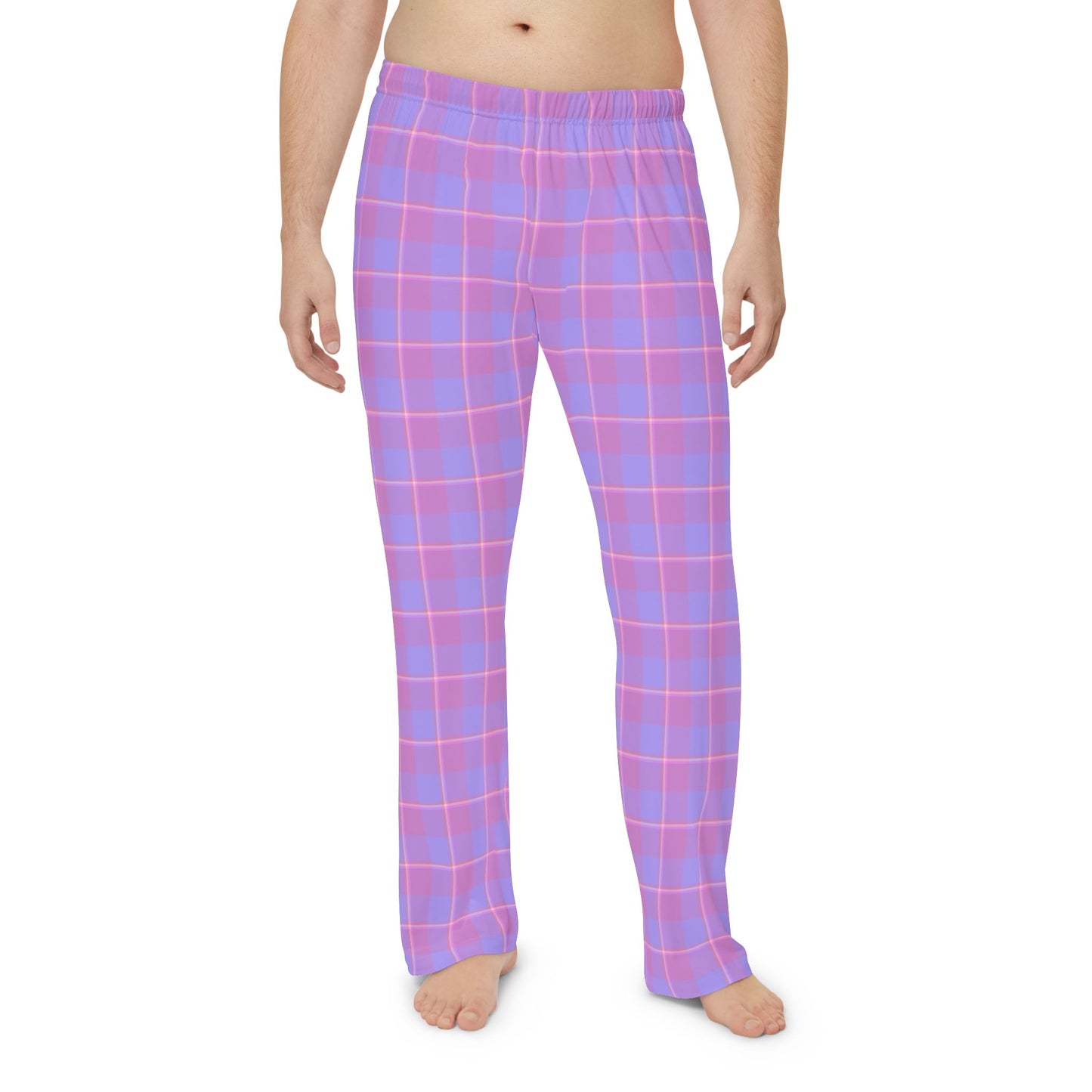 Vibrant Plaid Pajama Pants for Men, Cozy Loungewear, Perfect for Relaxing, Sleepovers, Gift for Him, Casual Style - Celtic Scents