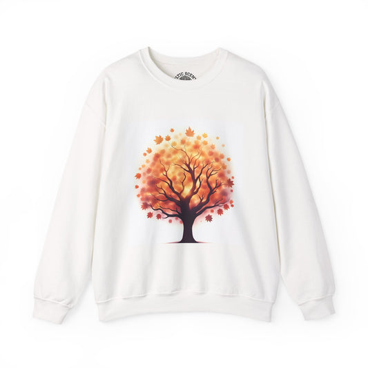 Autumn Tree Sweatshirt | Cozy Fall Apparel, Gift for Nature Lovers, Unisex Crewneck, Tree Design Sweatshirt, Ideal for Thanksgiving