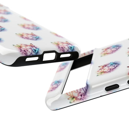Colorful Butterflies Phone Case, Tough Cases, Cute Butterfly Lover Gift, Trendy Phone Cover, Nature Print Case