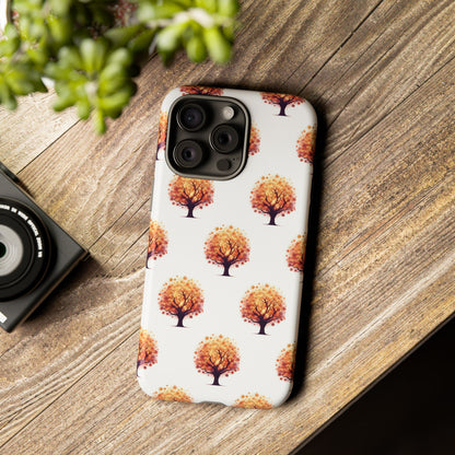 Autumn Tree Phone Case, Fall Phone Cover, Nature Inspired Case, Gift for Outdoorsy Friends, Seasonal Accessories, Eco-Friendly Phone Case