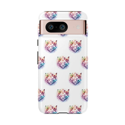 Colorful Butterflies Phone Case, Tough Cases, Cute Butterfly Lover Gift, Trendy Phone Cover, Nature Print Case