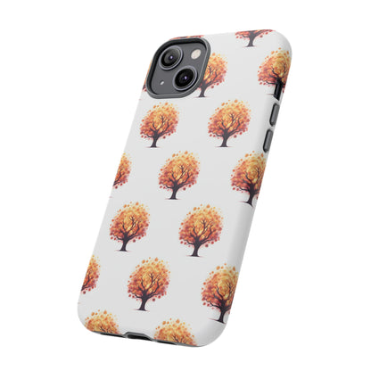Autumn Tree Phone Case, Fall Phone Cover, Nature Inspired Case, Gift for Outdoorsy Friends, Seasonal Accessories, Eco-Friendly Phone Case