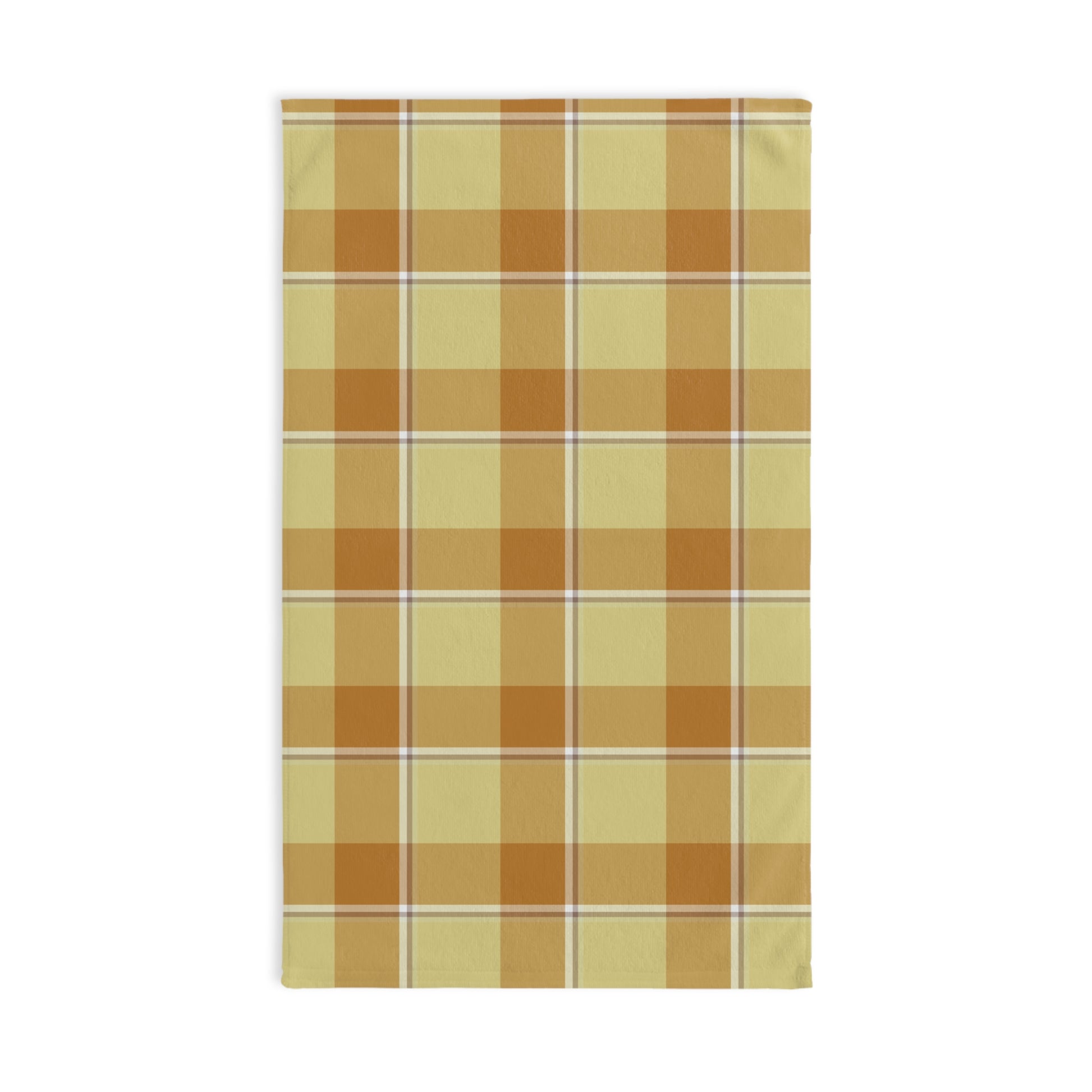 Warm Plaid Hand Towel, Cozy Kitchen Essential, Rustic Decor, Fall Vibes - Celtic Scents