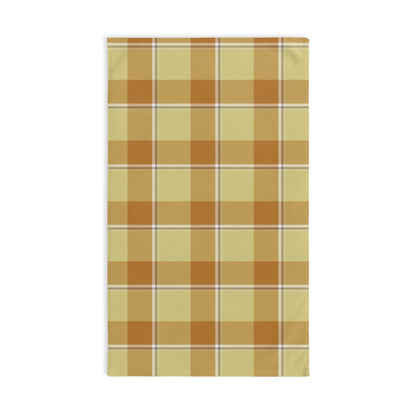 Warm Plaid Hand Towel, Cozy Kitchen Essential, Rustic Decor, Fall Vibes - Celtic Scents