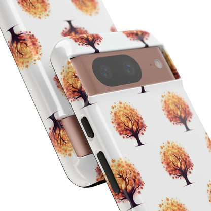Autumn Tree Phone Case, Fall Phone Cover, Nature Inspired Case, Gift for Outdoorsy Friends, Seasonal Accessories, Eco-Friendly Phone Case