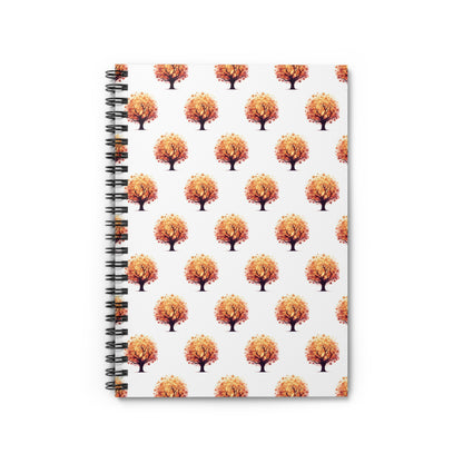 Autumn Tree Spiral Notebook | Fall Stationery, Journaling, Gift for Students, Nature Lovers, Thanksgiving Decor - Celtic Scents