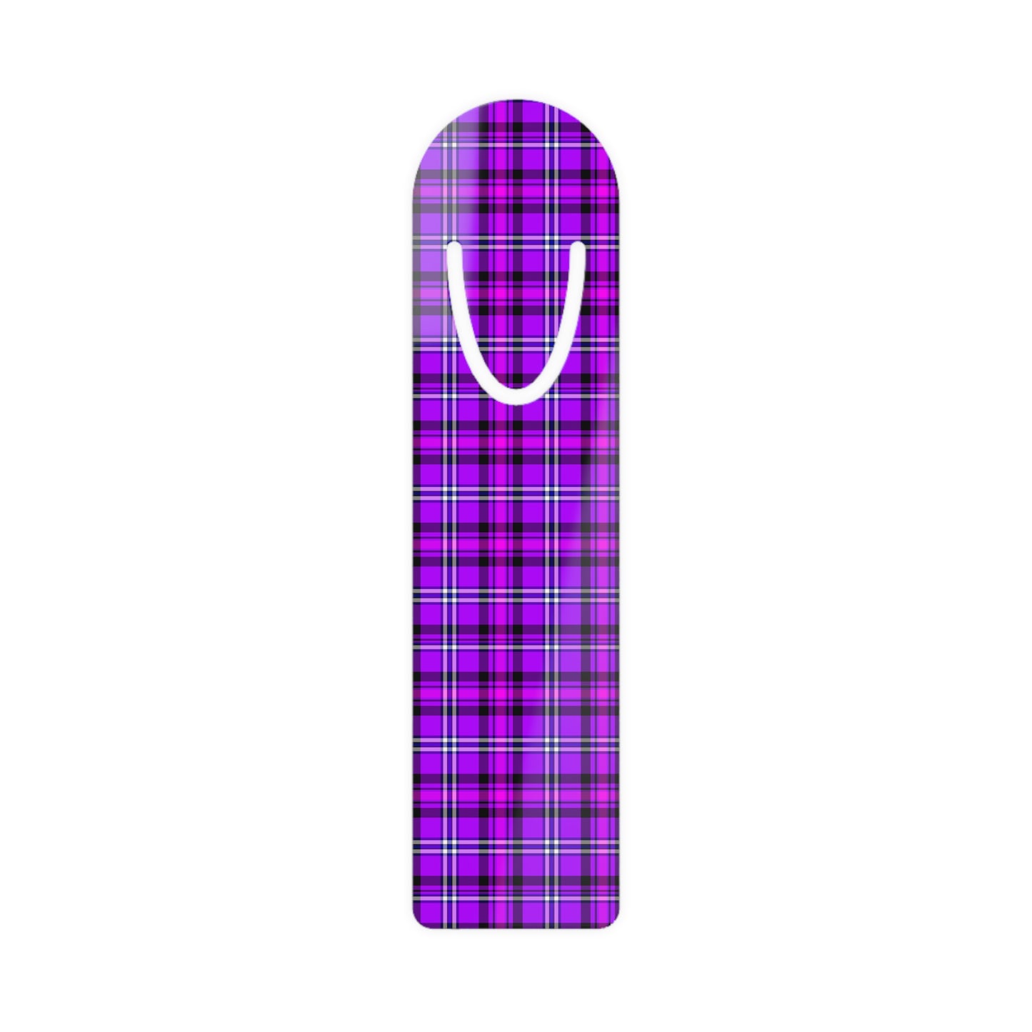 Stylish Plaid Bookmark, Cute Book Lover Gift, Reading Accessory, Literary Gift, Plaid Bookmark for Bookworms, Bookish Decor - Celtic Scents