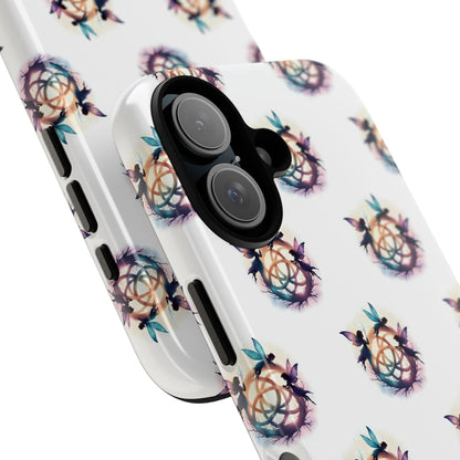 Tough Cases - Celtic Fairies Phone Case, Colorful Phone Cover, Fairy Lover Gift, Trendy Smartphone Accessory