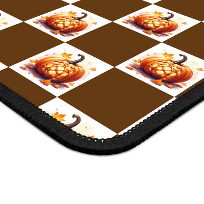 Fall Pumpkin Gaming Mouse Pad, Autumn Decor for Gamers, Halloween Gift, Desk Accessory, Seasonal Mouse Mat, Cozy Gaming Setup - Celtic Scents