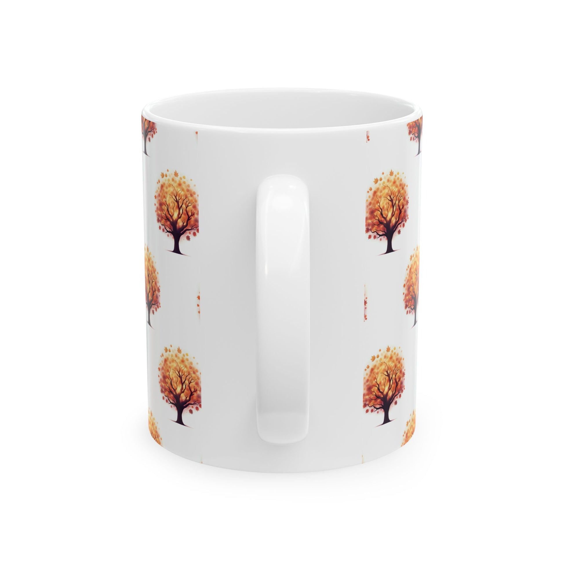 Autumn Tree Ceramic Mug, Pumpkin Spice Latte Cups, Fall Decor, Gift for Nature Lovers, Cozy Dining, Thanksgiving Coffee Mug - Celtic Scents