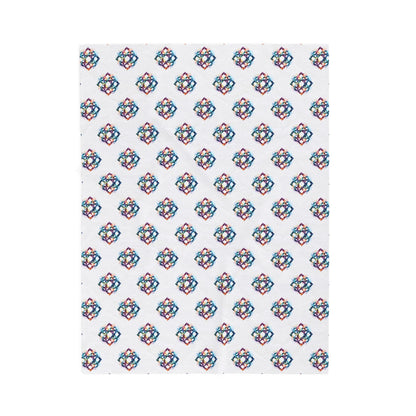 Cozy Velveteen Plush Blanket - Soft Throw Blanket for Home Decor, Gift for Her, Christmas, Birthday, Celtic Knot Design - Celtic Scents