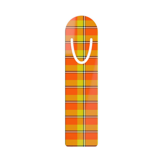 Plaid Bookmark - Cozy Reading Accessory, Perfect Gift for Book Lovers, Back to School, Reading Nook Decor, Teacher Appreciation