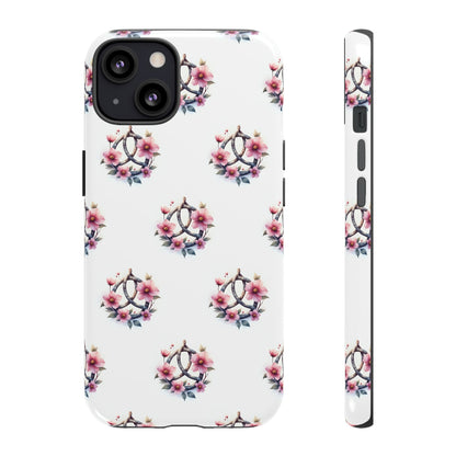 Floral Phone Case, Tough Phone Cover, Cute Protection for Mobile, Gift for Her, Celtic Knot Floral Pattern Case - Celtic Scents