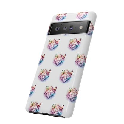 Colorful Butterflies Phone Case, Tough Cases, Cute Butterfly Lover Gift, Trendy Phone Cover, Nature Print Case