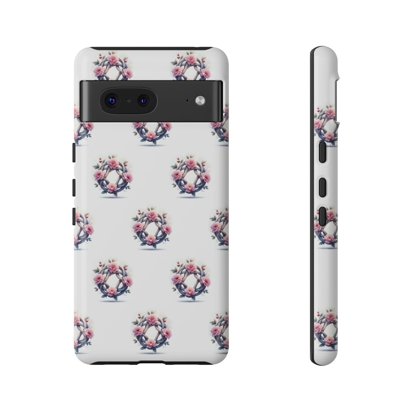 Floral Phone Case, Tough Cases for Women, Cute Celtic Knot Floral Design iPhone Cover, Gift for Her, Stylish Tech Accessories - Celtic Scents