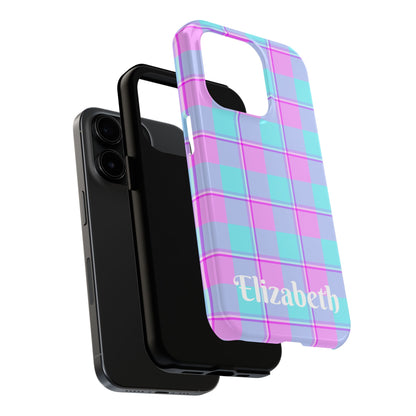 Personalized Plaid Phone Cases for Trendy Protection, Customizable Phone Covers, Durable Cases - Celtic Scents