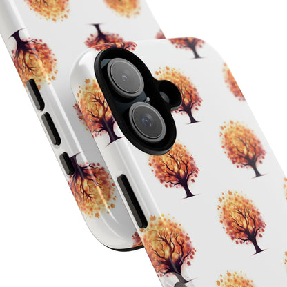Autumn Tree Phone Case, Fall Phone Cover, Nature Inspired Case, Gift for Outdoorsy Friends, Seasonal Accessories, Eco-Friendly Phone Case