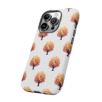 Autumn Tree Phone Case, Fall Phone Cover, Nature Inspired Case, Gift for Outdoorsy Friends, Seasonal Accessories, Eco-Friendly Phone Case
