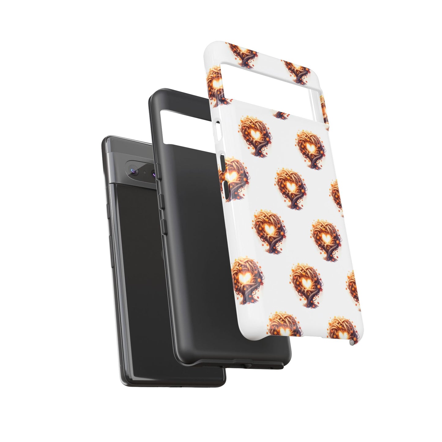 Stylish Phone Case, Tough Cases with Unique Design, Durable Smartphone Cover, Gift for Tech Lovers, Trendy Phone Accessory, Autumn Design