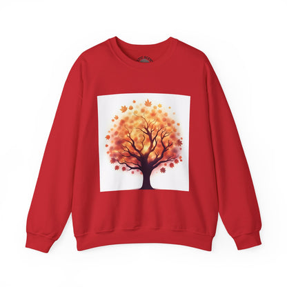 Autumn Tree Sweatshirt | Cozy Fall Apparel, Gift for Nature Lovers, Unisex Crewneck, Tree Design Sweatshirt, Ideal for Thanksgiving - Celtic Scents