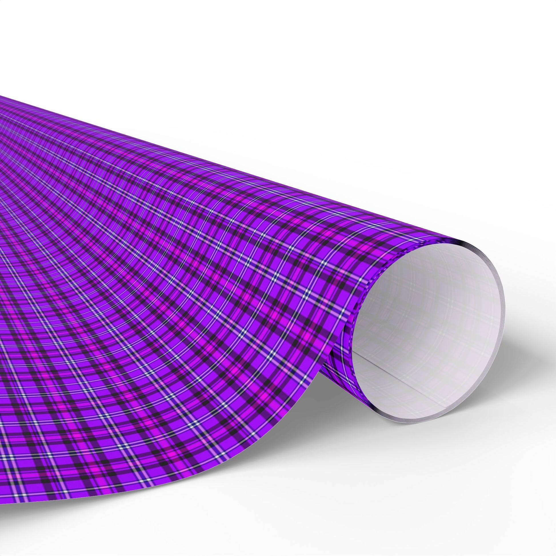 Purple Plaid Wrapping Paper - Gift Wrap for Any Occasion, Birthday, Holiday, Party Decor, Crafting, DIY Projects - Celtic Scents