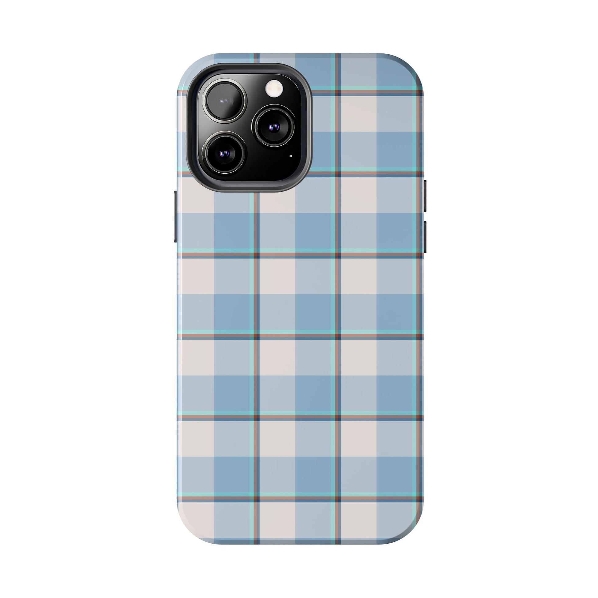Winter Plaid Tough Phone Cases for Protection, Gift for Teens, Trendy Phone Accessories, Stylish Shield, Holiday Gift Ideas - Celtic Scents