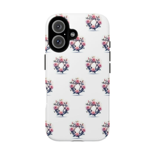 Floral Phone Case, Tough Cases for Women, Cute Celtic Knot Floral Design iPhone Cover, Gift for Her, Stylish Tech Accessories - Celtic Scents