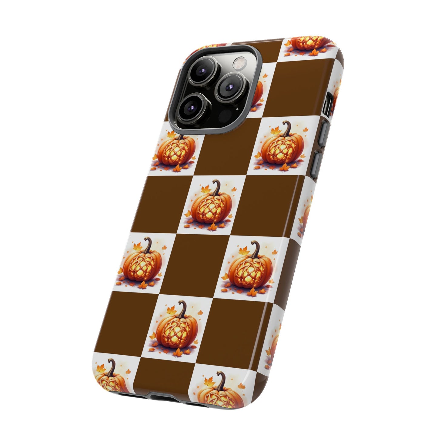 Pumpkin Phone Case, Fall Decor, Halloween Gift, Autumn Accessories, Cute Smartphone Cover, Tough Cases
