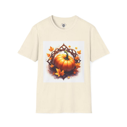 Autumn Pumpkin T-Shirt, Fall Tee, Halloween Shirt, Harvest Apparel, Thanksgiving Gift, Cozy Unisex Top - Celtic Scents
