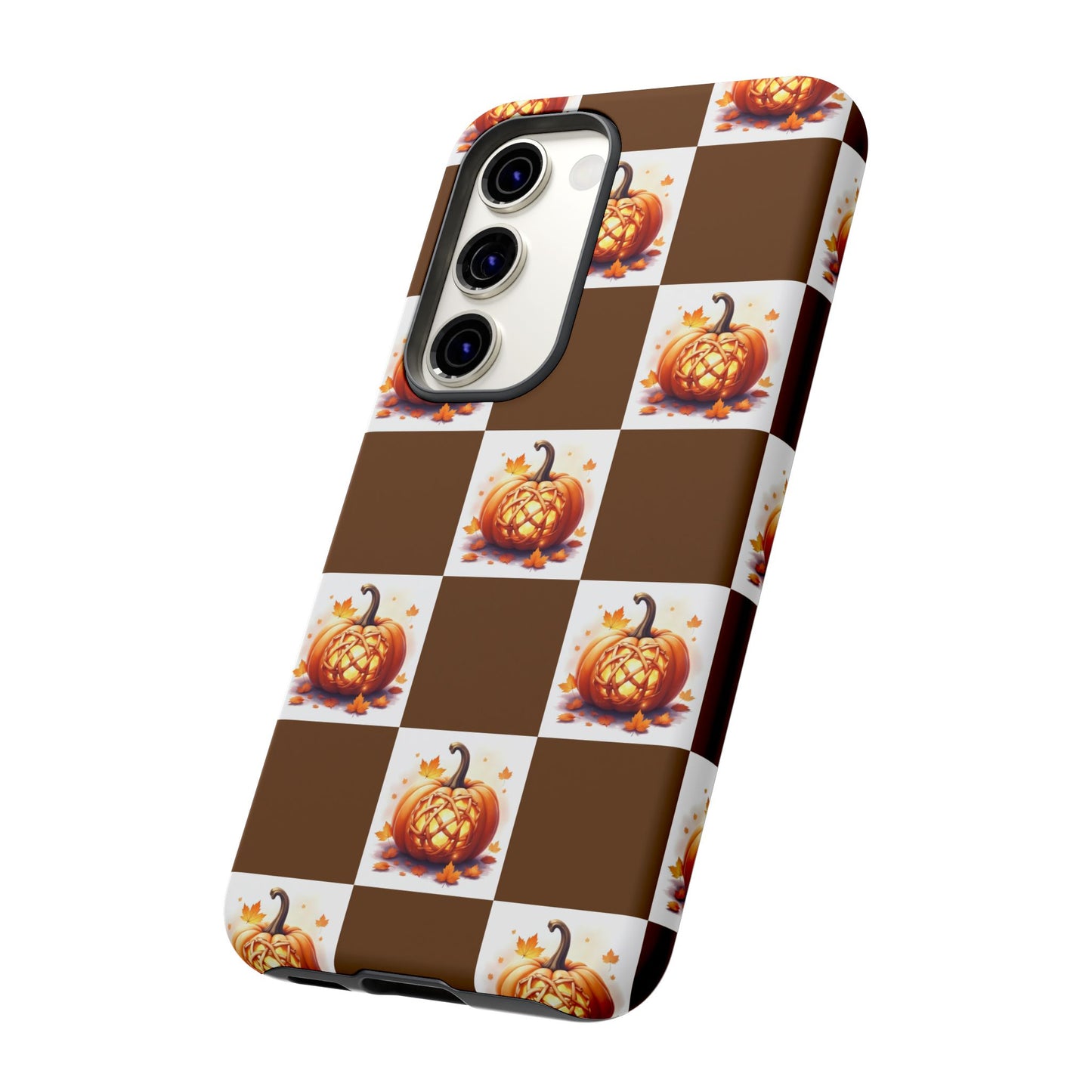Pumpkin Phone Case, Fall Decor, Halloween Gift, Autumn Accessories, Cute Smartphone Cover, Tough Cases