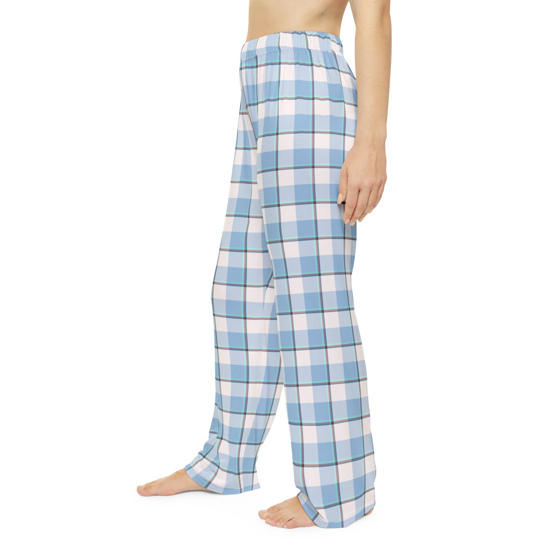 Cozy Plaid Women's Pajama Pants, Soft Cotton Lounge Pants, Sleepwear, Relaxation Gift, Holiday Comfort Pants - Celtic Scents