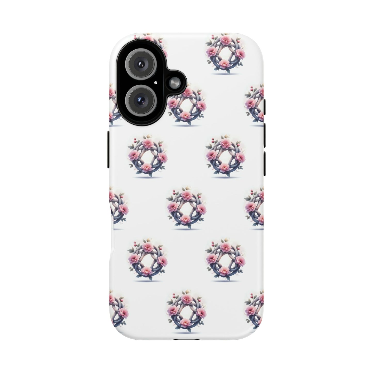 Floral Phone Case, Tough Cases for Women, Cute Celtic Knot Floral Design iPhone Cover, Gift for Her, Stylish Tech Accessories - Celtic Scents