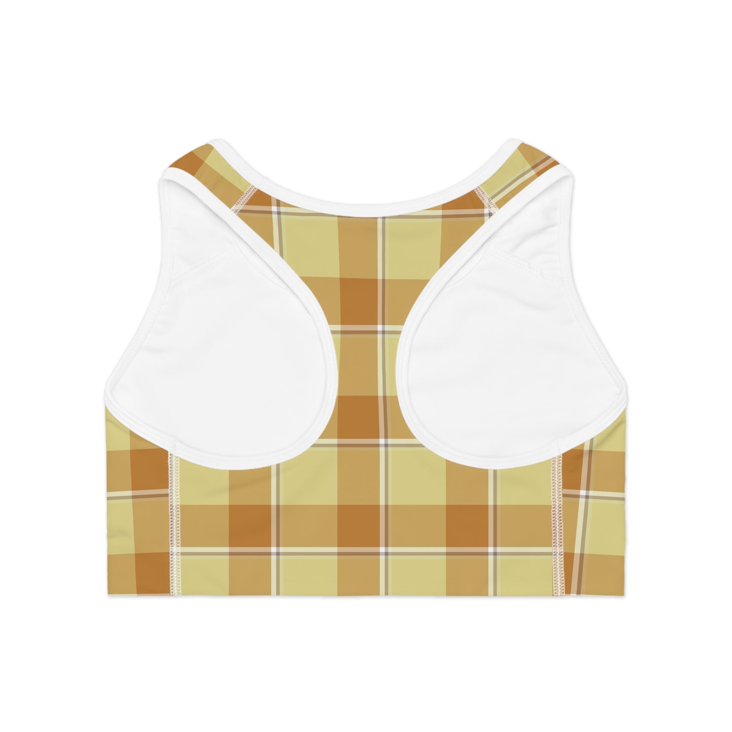 Plaid Sports Bra, Comfortable Activewear for Workouts, Yoga, Gym Sessions, Fitness, Sports - Celtic Scents