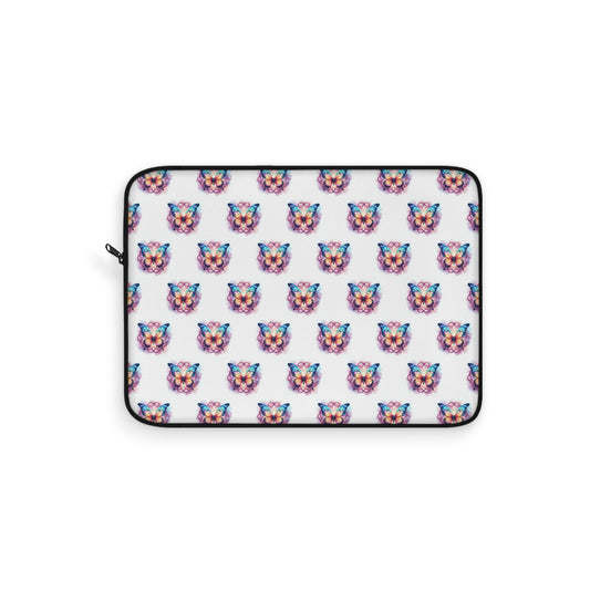 Colorful Butterfly Design Laptop Sleeve, Padded Computer Case, Cute Tech Accessory, Gift for Students - Celtic Scents
