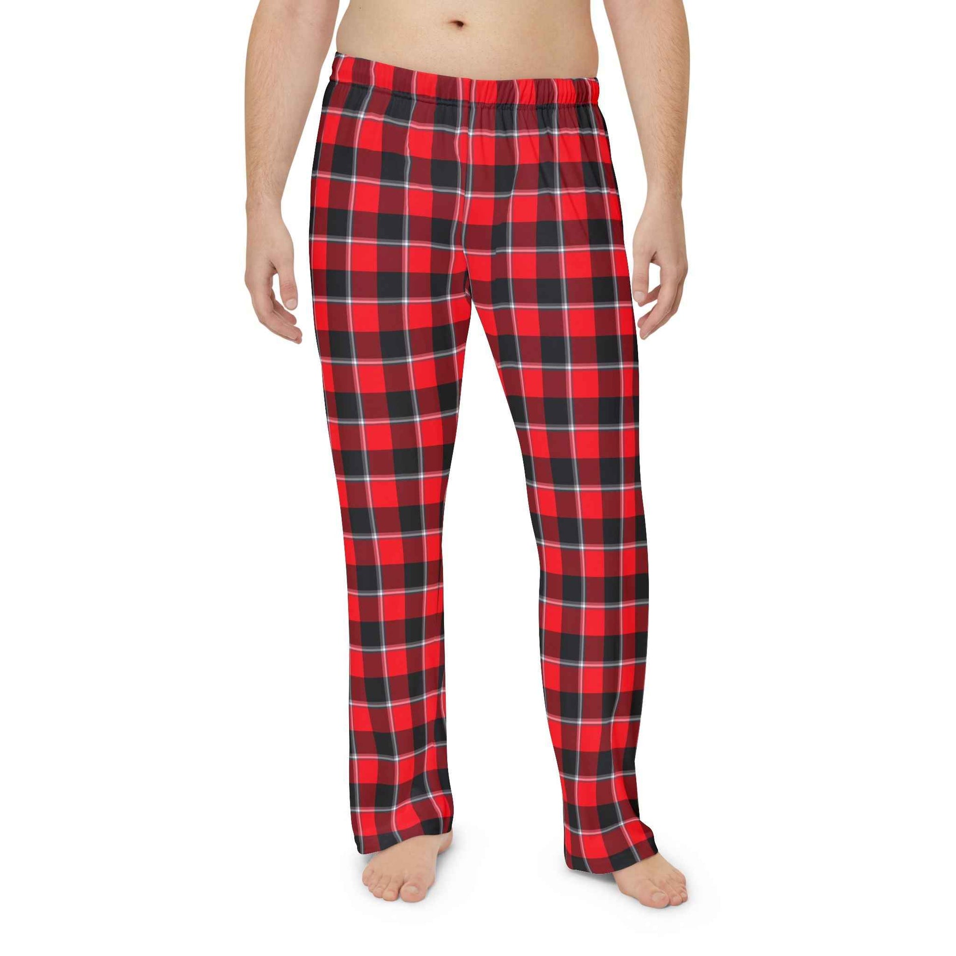 Cozy Flannel Men's Pajama Pants, Casual Sleepwear, Plaid Lounge Pants, Holiday Gift, Comfortable Nightwear, Relaxation Gear