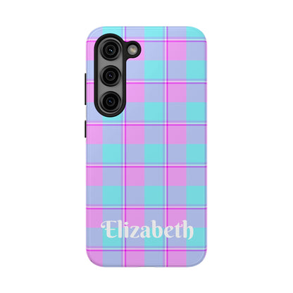 Personalized Plaid Phone Cases for Trendy Protection, Customizable Phone Covers, Durable Cases - Celtic Scents