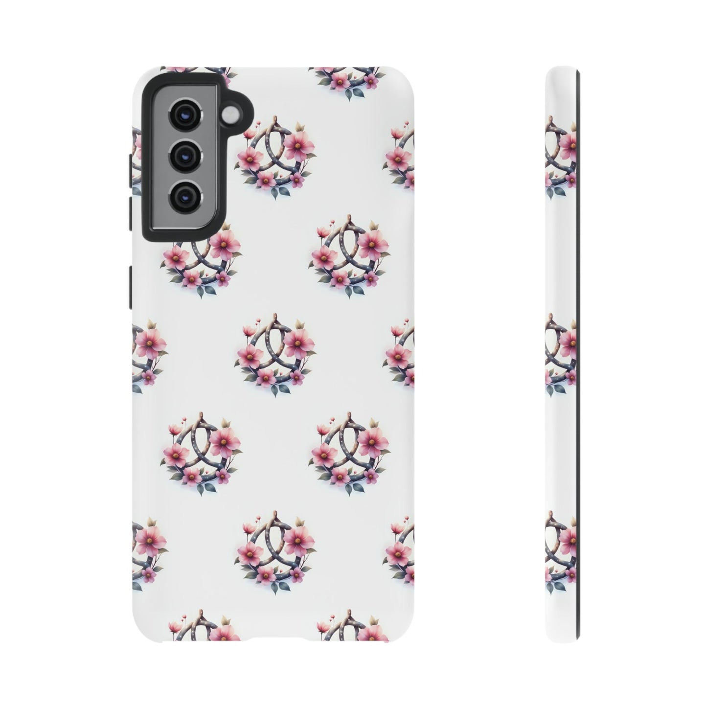 Floral Phone Case, Tough Phone Cover, Cute Protection for Mobile, Gift for Her, Celtic Knot Floral Pattern Case - Celtic Scents
