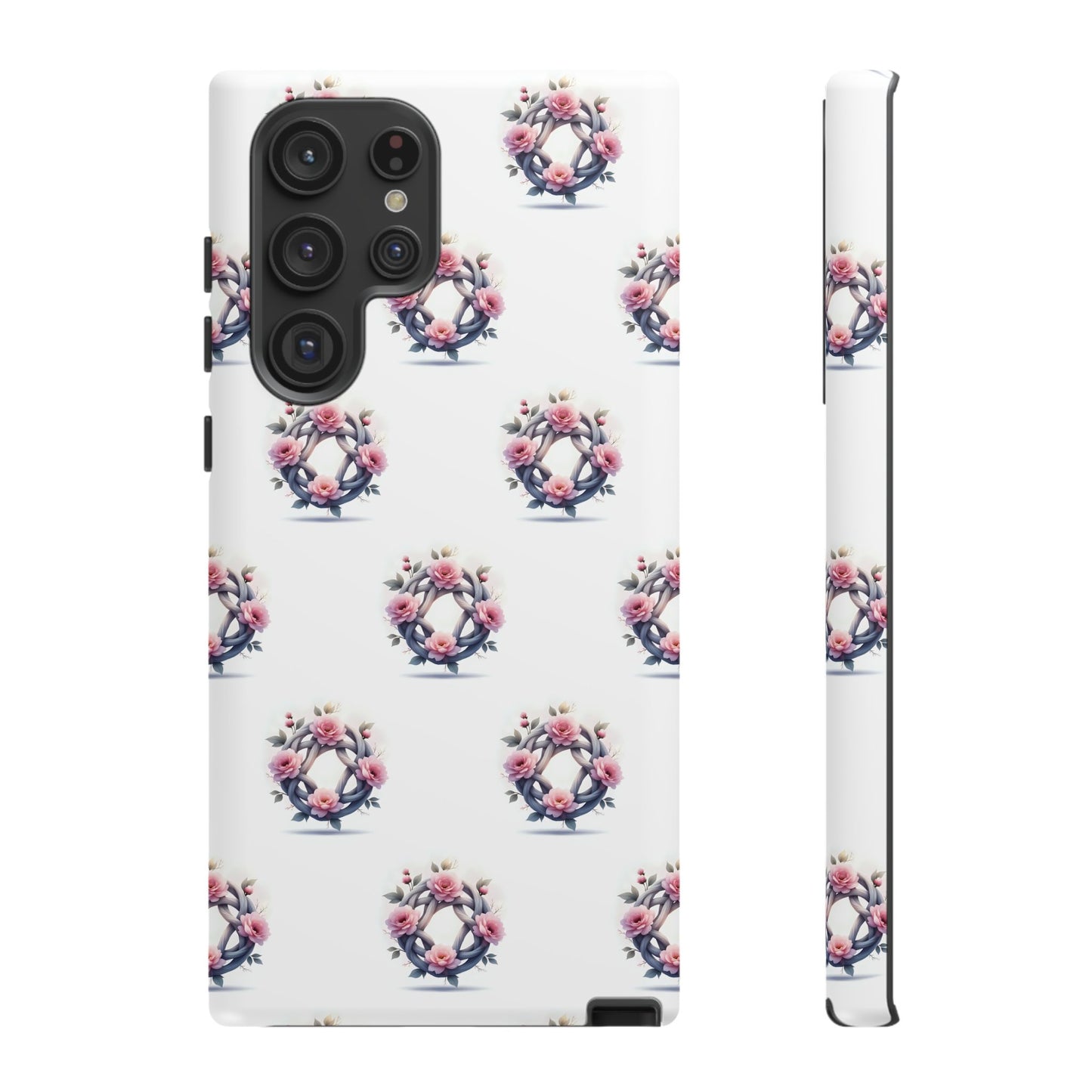 Floral Phone Case, Tough Cases for Women, Cute Celtic Knot Floral Design iPhone Cover, Gift for Her, Stylish Tech Accessories - Celtic Scents