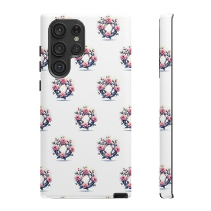 Floral Phone Case, Tough Cases for Women, Cute Celtic Knot Floral Design iPhone Cover, Gift for Her, Stylish Tech Accessories - Celtic Scents