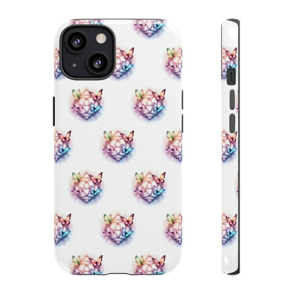 Colorful Butterflies Phone Case, Tough Cases, Cute Butterfly Lover Gift, Trendy Phone Cover, Nature Print Case - Celtic Scents