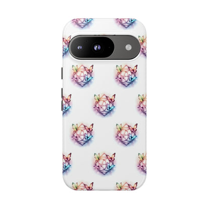 Colorful Butterflies Phone Case, Tough Cases, Cute Butterfly Lover Gift, Trendy Phone Cover, Nature Print Case