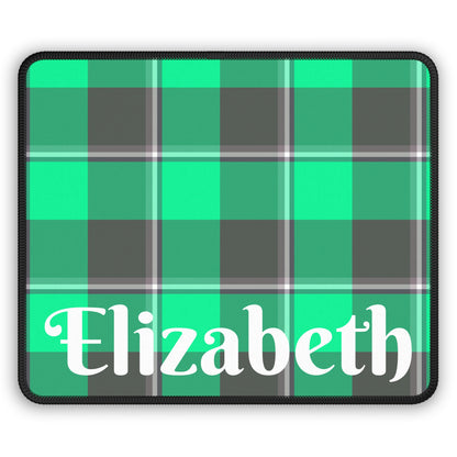 Personalized Gaming Mouse Pad, Plaid Mousepad, Custom Desk Decor, Computer Accessories, Gamer Gift, Unique Office Supplies - Celtic Scents