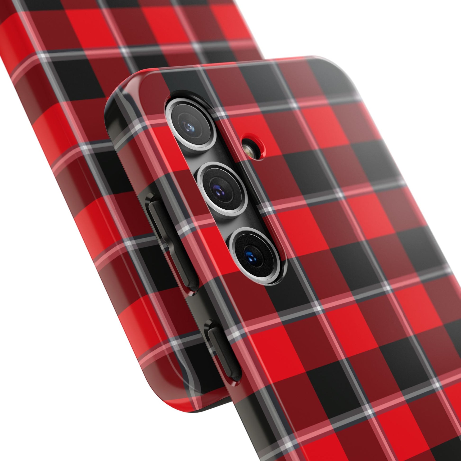 Stylish Plaid Tough Phone Cases, Durable Phone Covers, Rustic Gift, Trendy Accessories, Protection for Everyday Use, Fashionable [...] - Celtic Scents